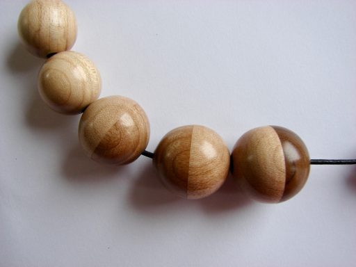 Bespoke wooden jewellery by Adele Walker