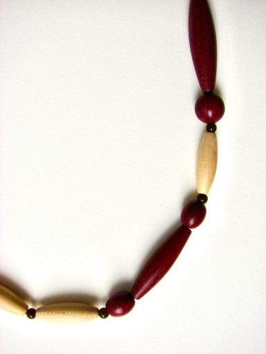 Bespoke wooden beaded jewellery